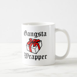 Gangsta Wrapper-Helgdagar från den nya julen Kaffemugg