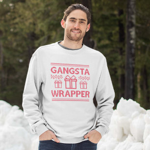 Gangsta Wrapper Lång Ärmad Tröja