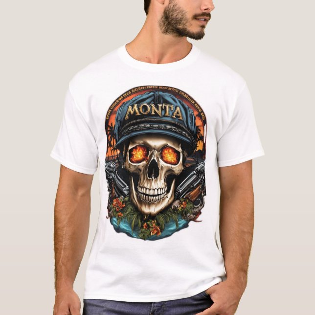 Gangstar Skull Swag T-Shirt (Framsida)