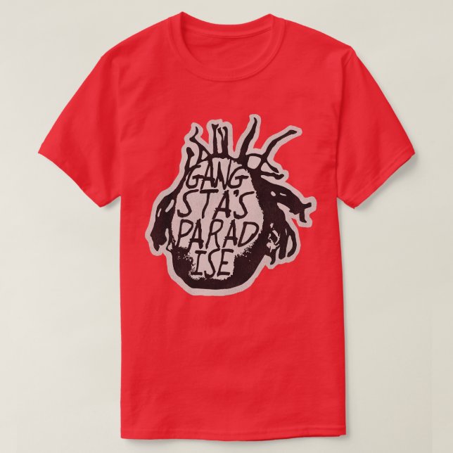 Gangstas Paradise T Shirt (Design framsida)