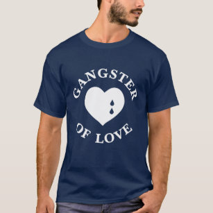 Gangster av den grafiska T-tröja för kärlek T-shirt