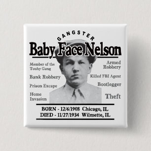 Gangster Baby Ansikte Nelson Knapp