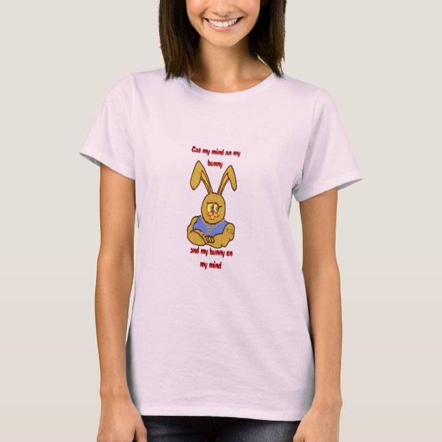 Gangster Bunny Kärlek T-shirt (Framsida)