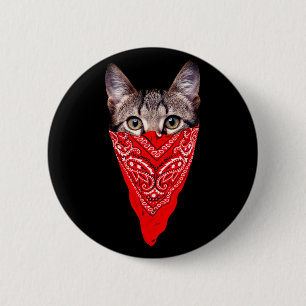 Gangster cat-huva knapp