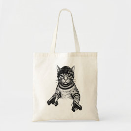 Gangster Cat Tattoo Art | Cool Streetwear Kitty Tygkasse