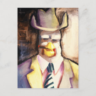 Gangster Chicken-vykort Vykort