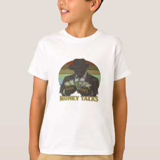 Gangster counting cash t shirt