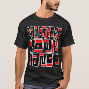 Gangster dansar inte -- T-tröja Tee Shirt