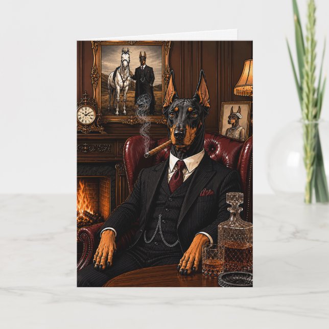 Gangster Dobermann Kort (Framsida)