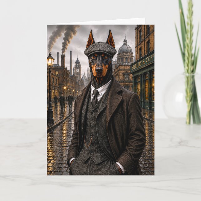Gangster Dobermann Kort (Framsida)
