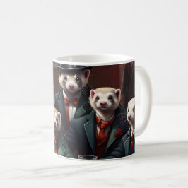 Gangster Ferrets Kaffemugg