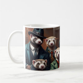 Gangster Ferrets Kaffemugg