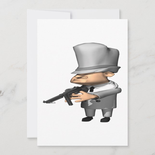 Gangster Inbjudningar (Framsida)