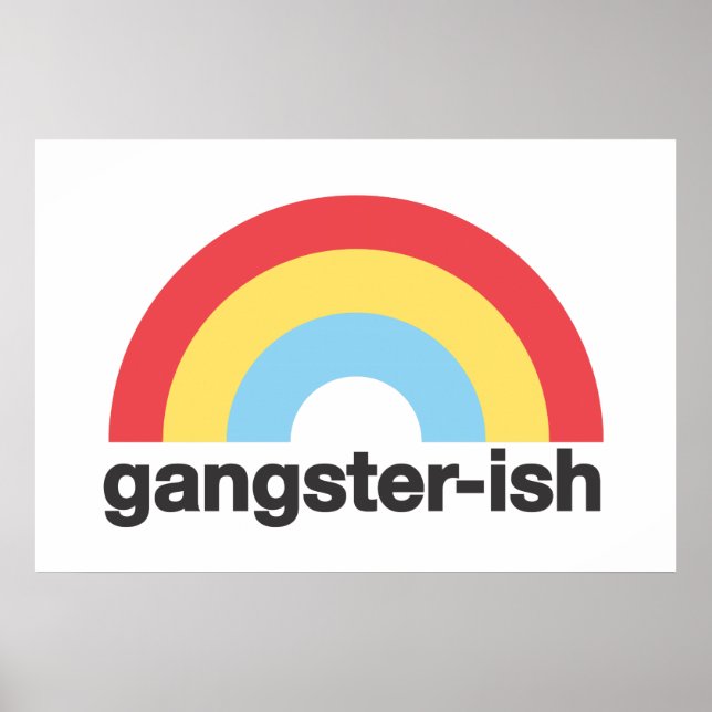 Gangster-ish Poster (Framsidan)