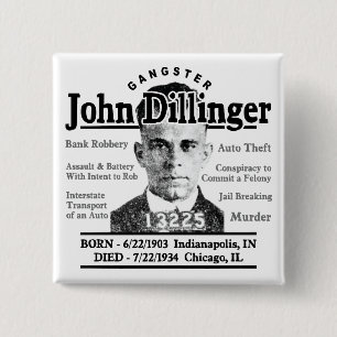Gangster John Dillinger Knapp