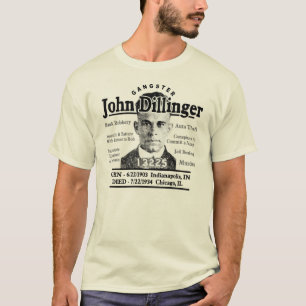 Gangster John Dillinger T-shirt