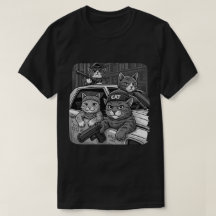 Gangster Katt Gatukonst Design – Rolig Urban Katt