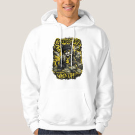 Gangster Katt Gatukonst T-Shirt Hoodie