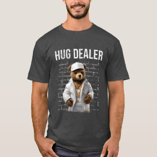 Gangster Kramhandlare Nalle Roligt roligt T Shirt