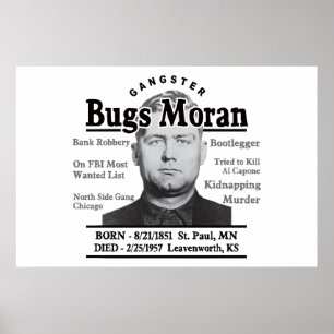 Gangster Kryp Moran Poster