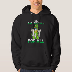 Gangster Leprechaun Irish Hoodie