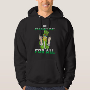 Gangster Leprechaun Irish Hoodie