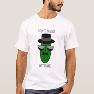 Gangster mafia cucumber med solglasögon  inte t shirt