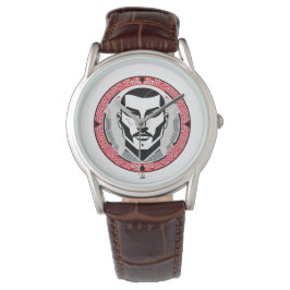 Gangster mit Narbe Design Armbandsur