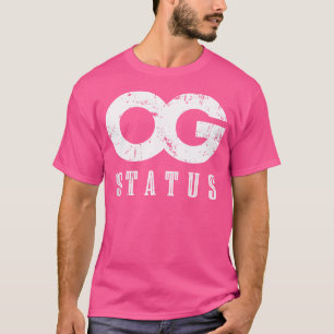 Gangster Og Status Ghetto Huva Hip hop Ra T Shirt