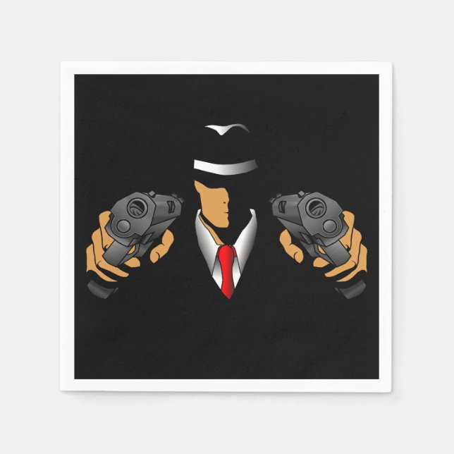 Gangster Pappersservett (Framsidan)