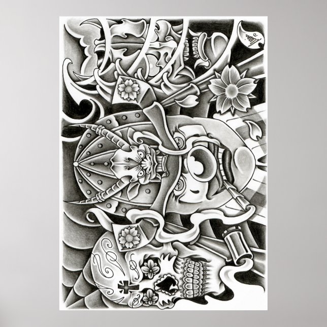 Gangster Stilar United Poster (Framsidan)