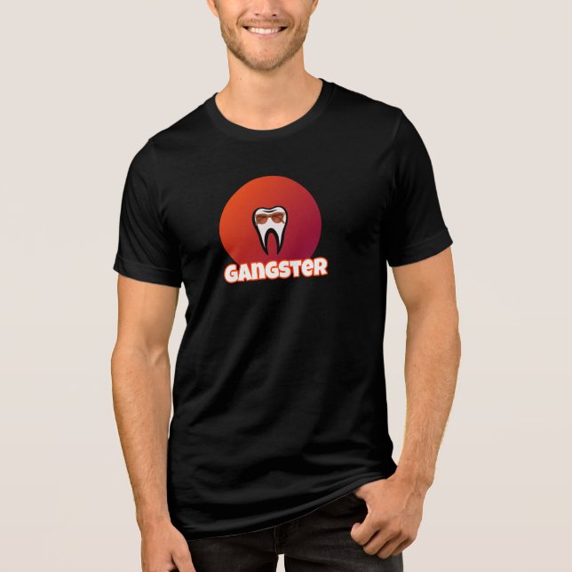 Gangster tooth t shirt (Framsida)
