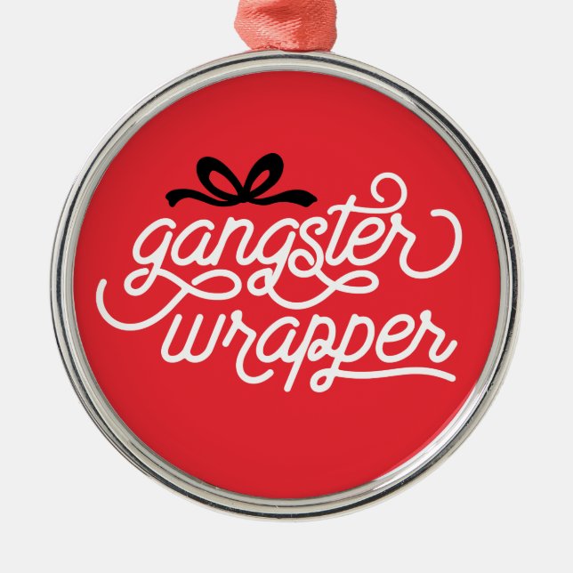 Gangster Wrapper jul Ornament (Framsidan)