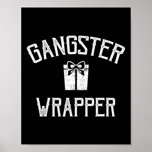 Gangster Wrapper Rapper jul Poster (Framsidan)