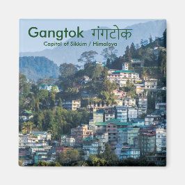 Gangtok गंगटोक - Capital of Sikkim / Himalaya Magnet