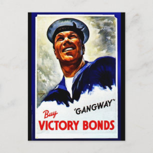 Gangway, köp Victory Bonds Vykort