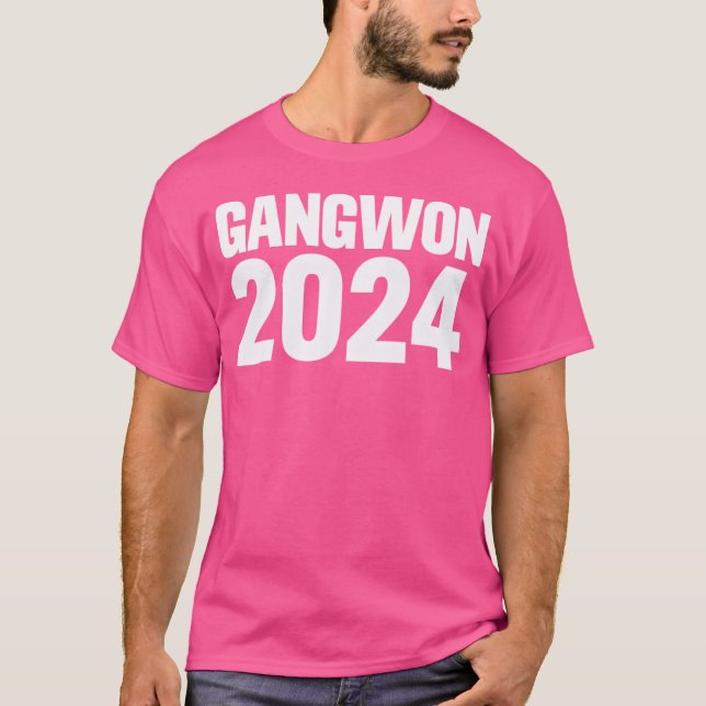 Gangwon 2024 t shirt (Framsida)