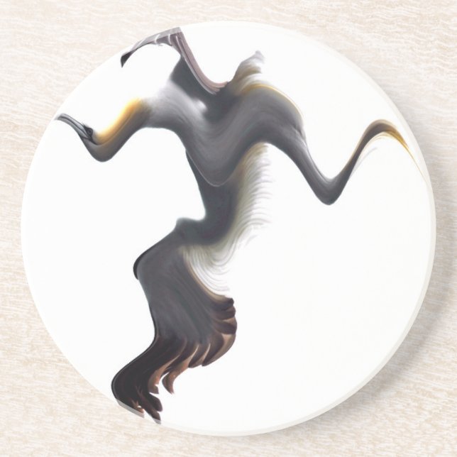 Gannets-Abstrakt Sea Bird Underlägg (Framsidan)