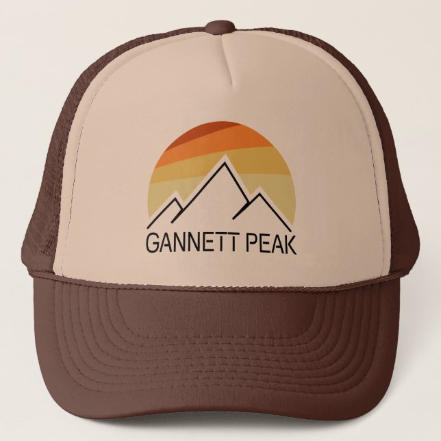 Gannett Peak Retro Keps (Framsida)