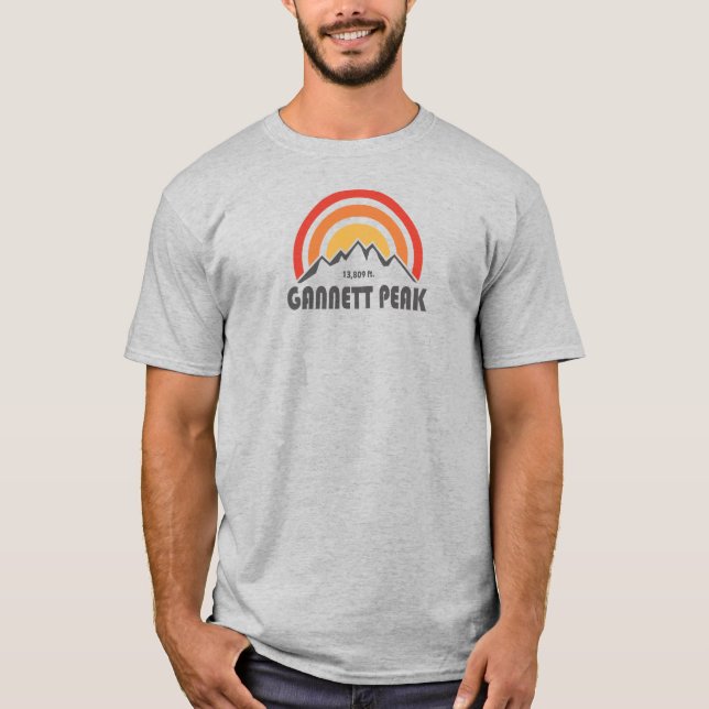Gannett Peak T Shirt (Framsida)