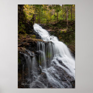 Ganoga Falls 13" x 19" Poster