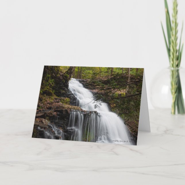 Ganoga Falls - hösten 2018 Kort (Framsida)