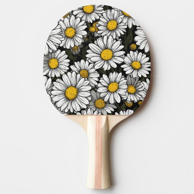 Gänseblümchen Comic Style  Pingisracket (Framsidan)