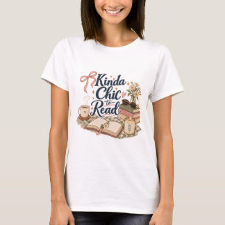 Ganska Chic att Läs Bokälskare Estetik | Mysig Läs T Shirt