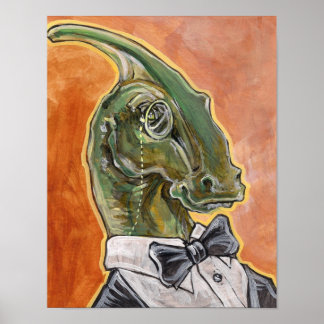 Ganska Dinosaur Poster