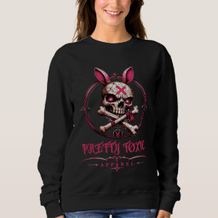 Ganska giftigt skall kanin mörk estetisk streetwea t shirt
