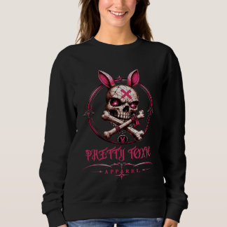Ganska giftigt skall kanin mörk estetisk streetwea t shirt