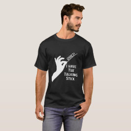 Ganska har jag den talande pinnen att trumma ha t-shirt
