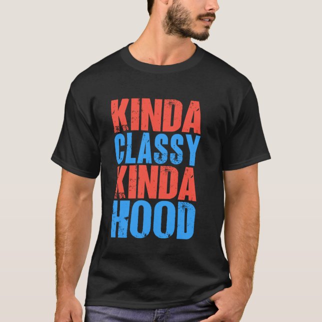 Ganska Klassy Ganska Förorts Mamma T Shirt (Framsida)