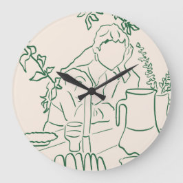 Ganska kvällar stor klocka